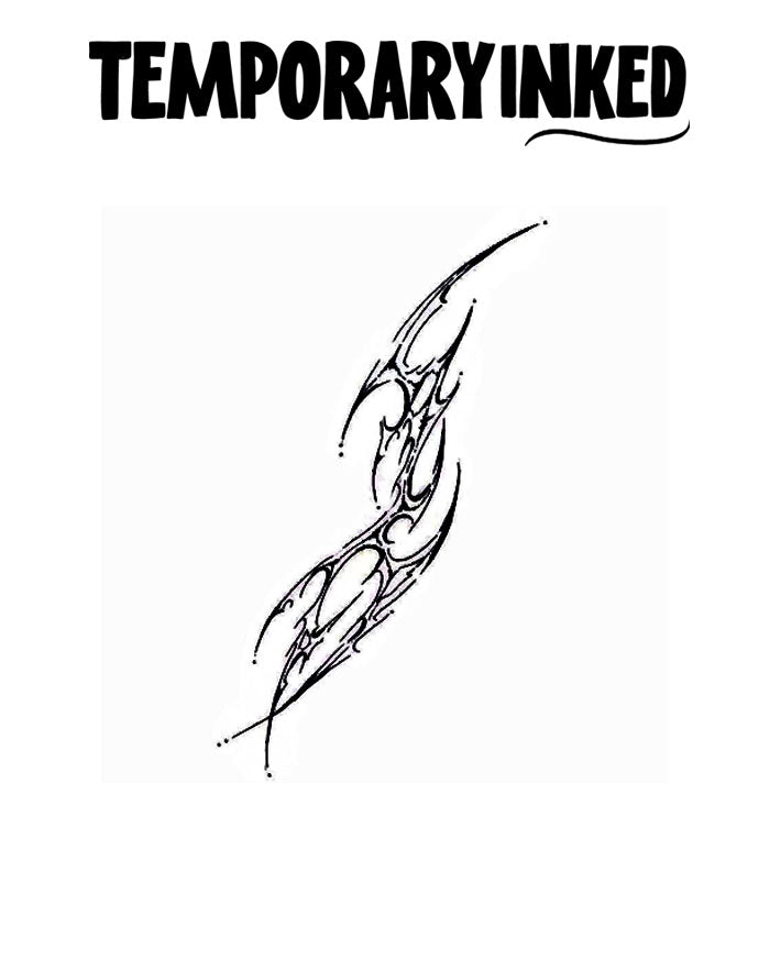 Crimson Slash Tattoo