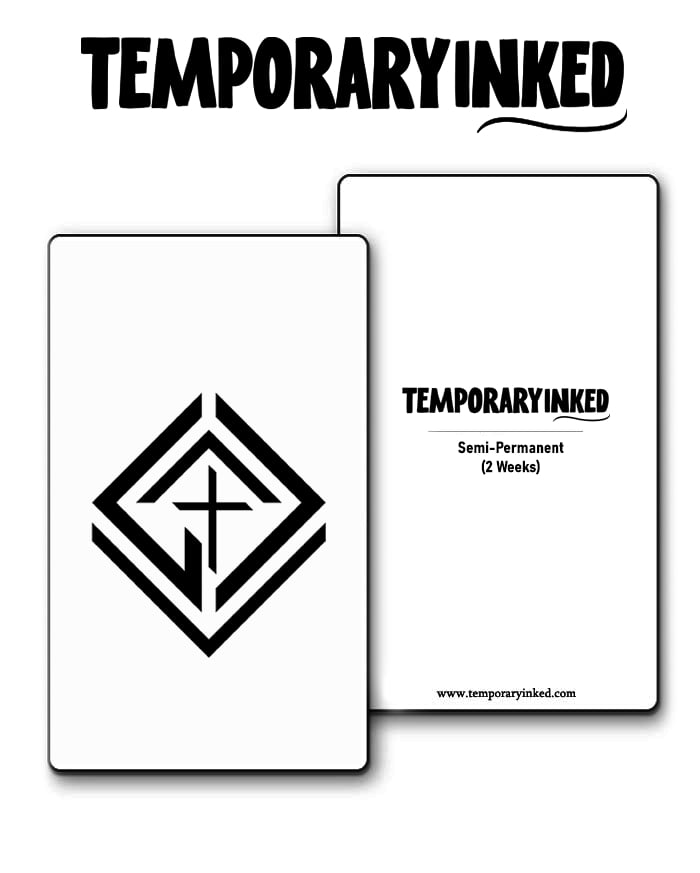 Cross Geometry Tattoo