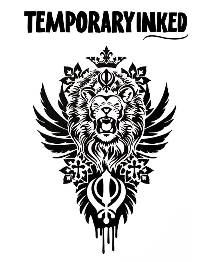 Crown of the Lion Tattoo