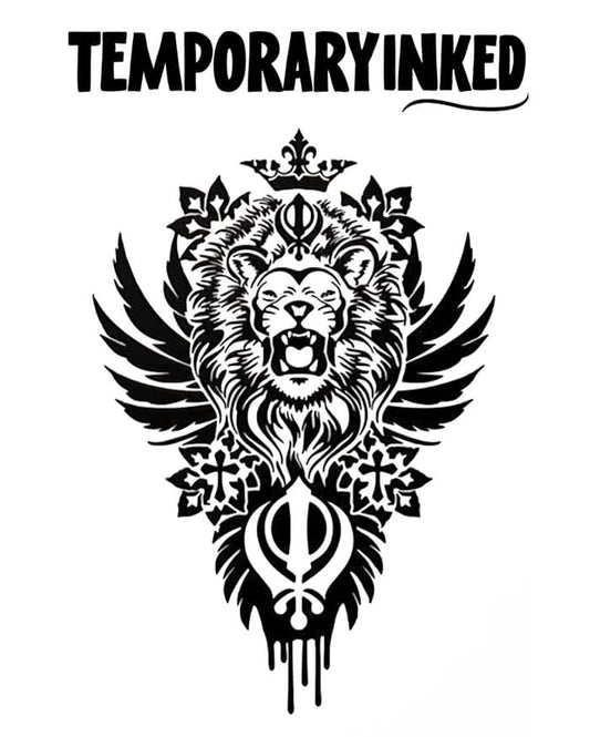 Crown of the Lion Tattoo