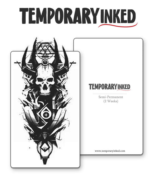 Crowned Darkness Tattoo