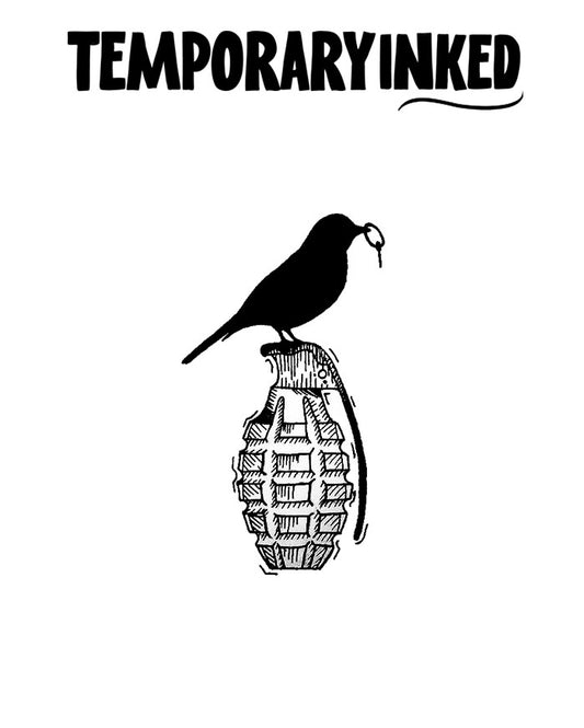 Crows Grenade Tattoo