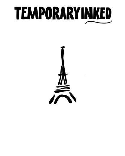 Cute Eiffel Tower Tattoo