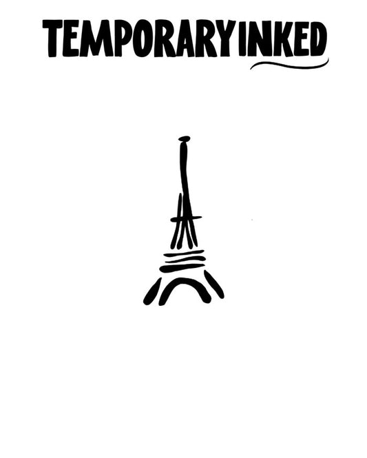 Cute Eiffel Tower Tattoo