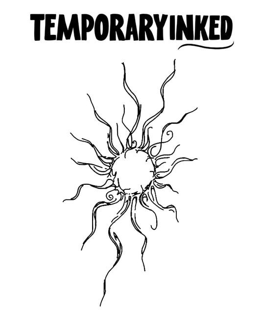 Dancing Sun XL Tattoo