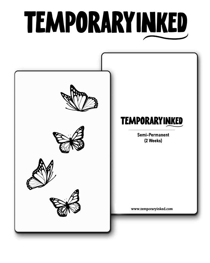 Dancing Butterflies Tattoo