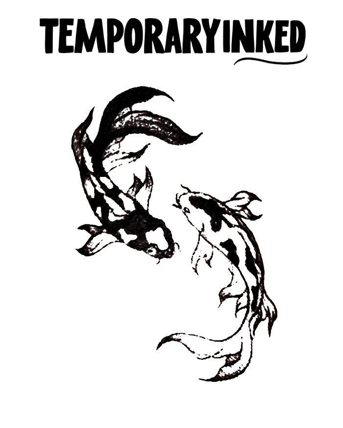 Dancing Koi Tattoo