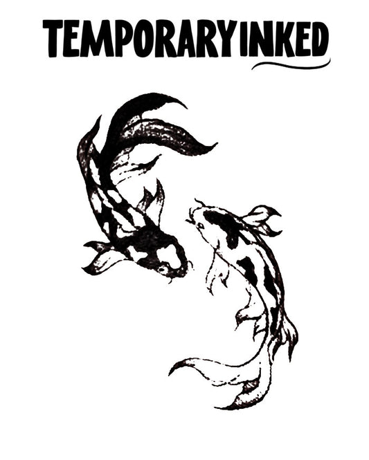 Dancing Koi Tattoo