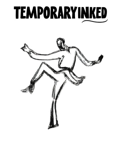 Dancing Silhouette Tattoo