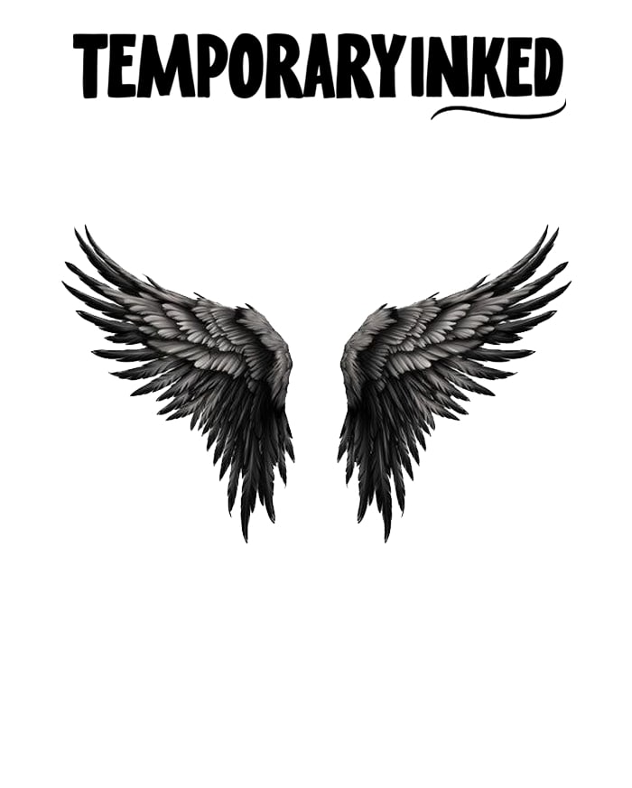 Dark Angel Wings Tattoo