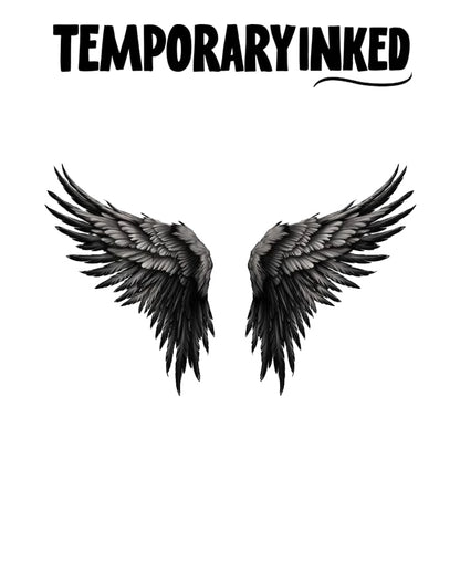 Dark Angel Wings Tattoo