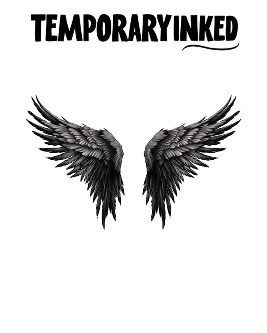 Dark Angel Wings Tattoo