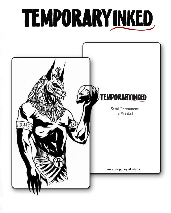 Dark Anubis Tattoo