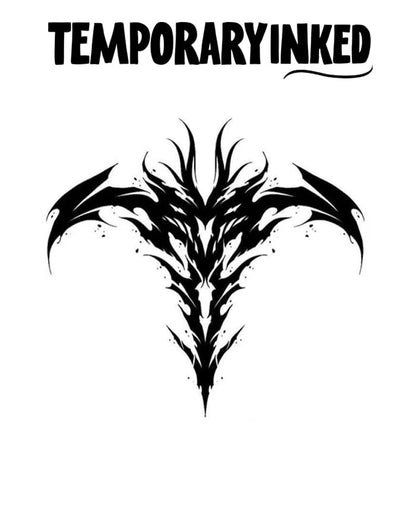 Dark Phoenix Tribal Tattoo