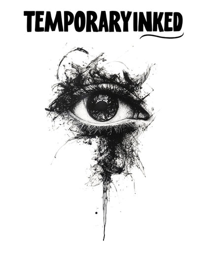 Dark Teardrops Tattoo