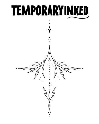 Delicate Fern Tattoo