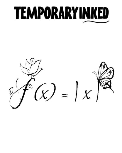 Delicate Equations Tattoo