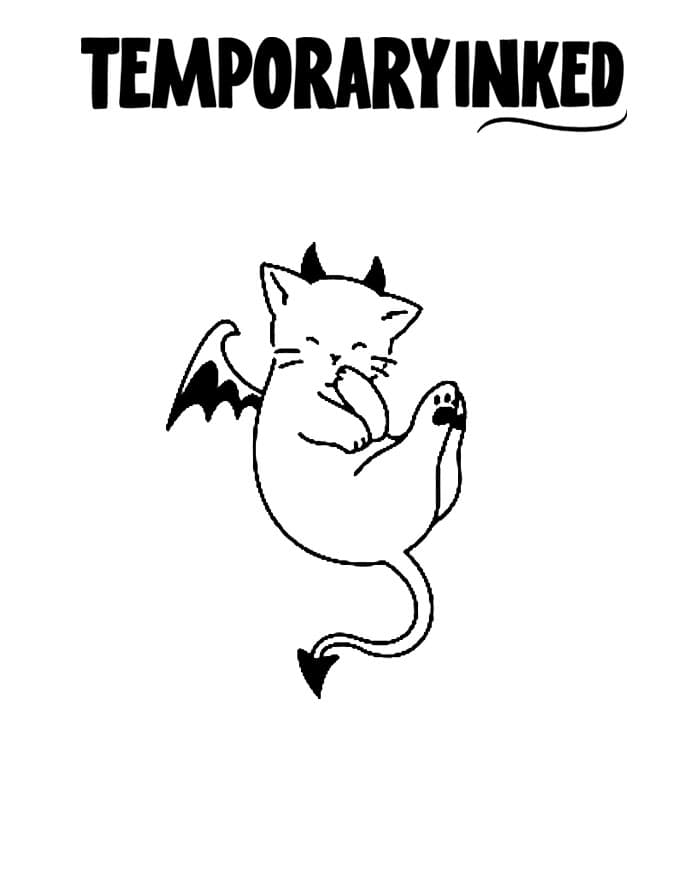 Demon Whiskers Tattoo