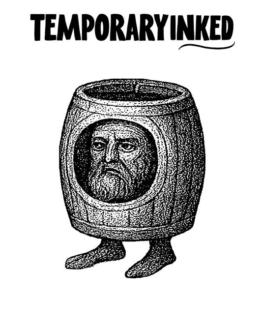 Diogenes of Sinope In A Barrel