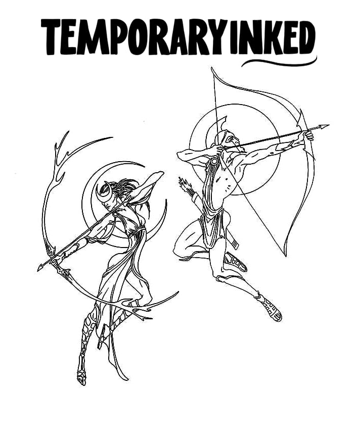 Divine Archers Tattoo