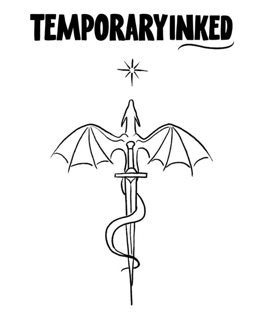 Dragon Sword Tattoo