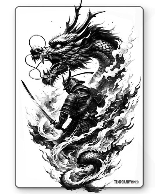 Dragon's Blade Half Sleeve