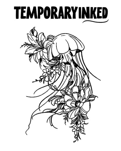 Drift of Flowers XL Tattoo