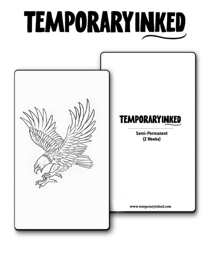 Eagle Outlines Tattoo