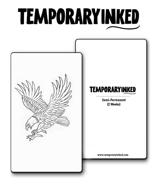 Eagle Outlines Tattoo