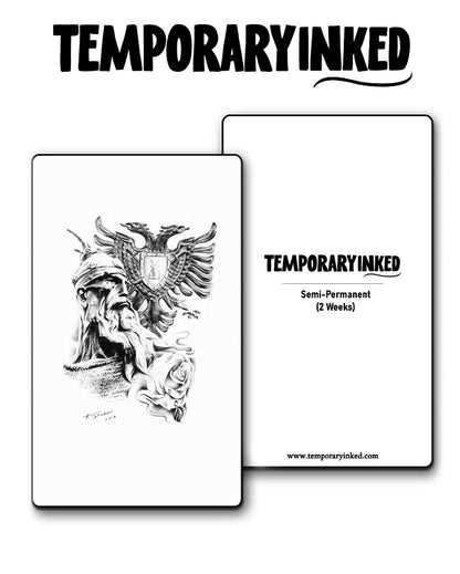 Eagle of Skanderbeg Tattoo