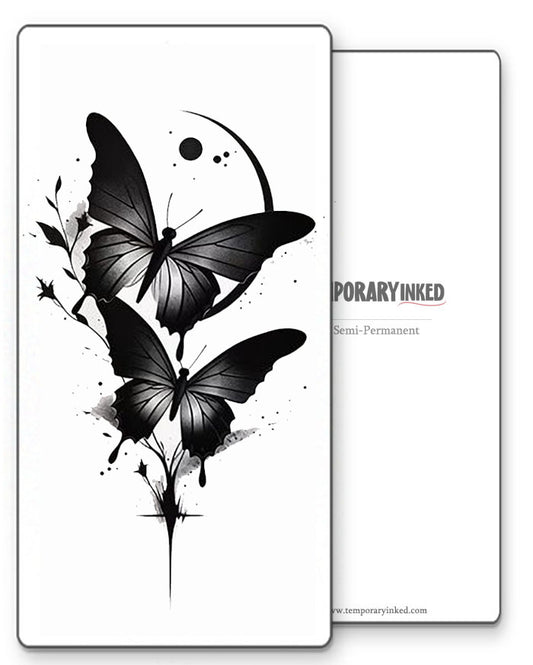 Eclipse Butterfly Tattoo