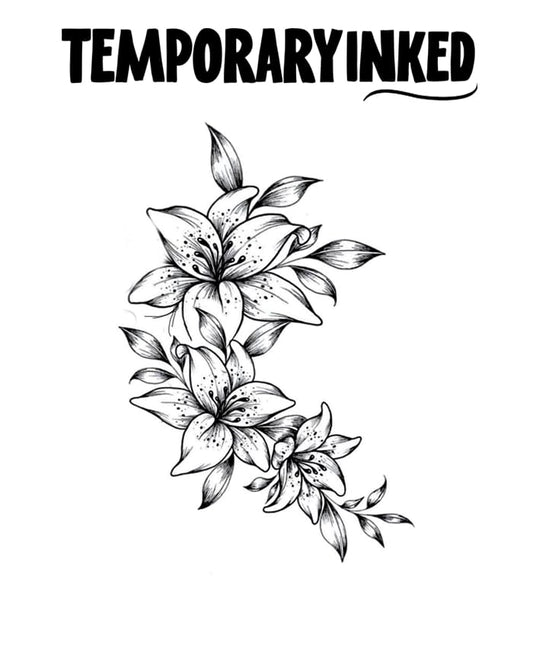 Elegant Lilies Tattoo