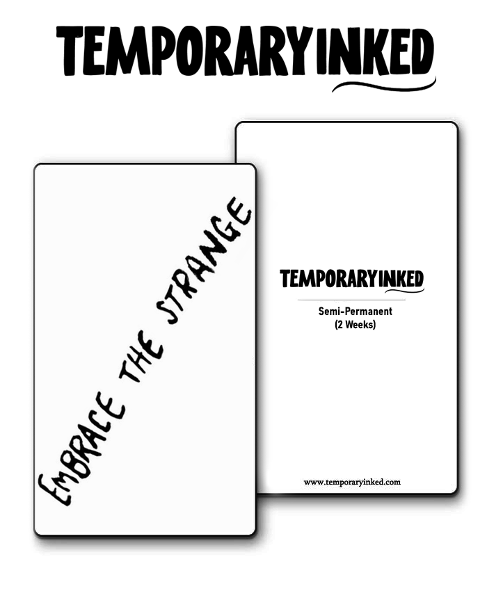 Embrace The Change Tattoo