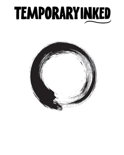 Enso Japanese Circle Tattoo