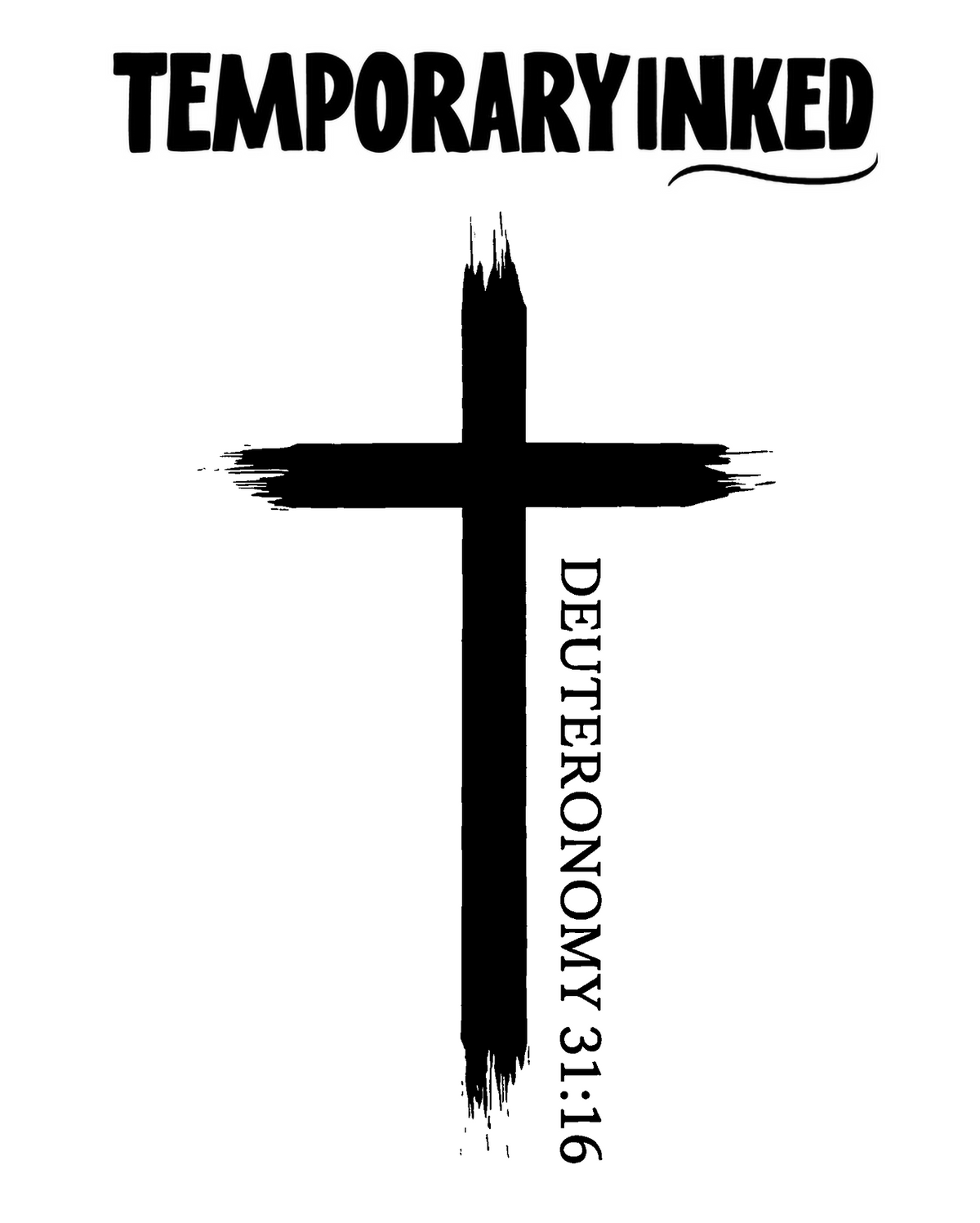 Eternal Faith Cross Tattoo