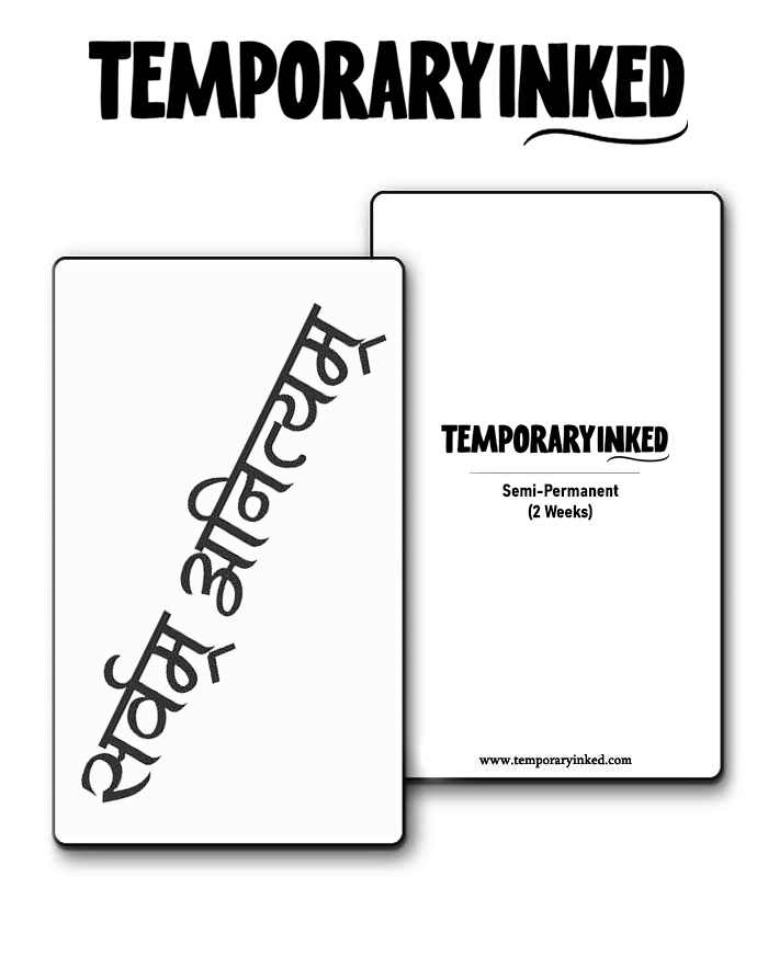 Everything Is Impermanent