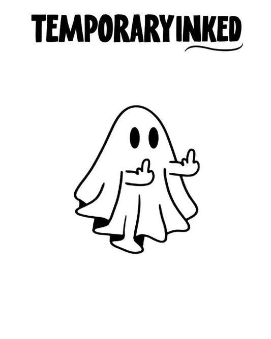 F U Ghost Tattoo