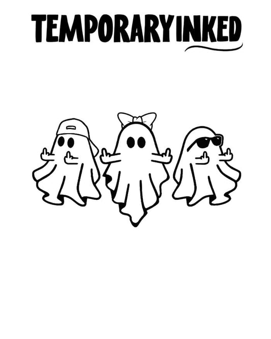 F U Ghost Team Tattoo