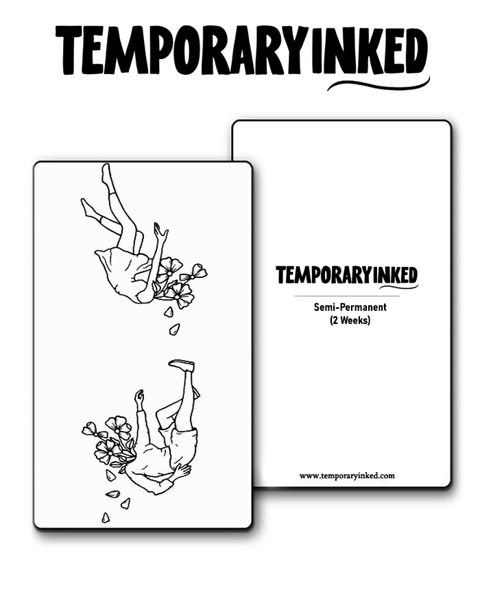 Falling Fragments Tattoo