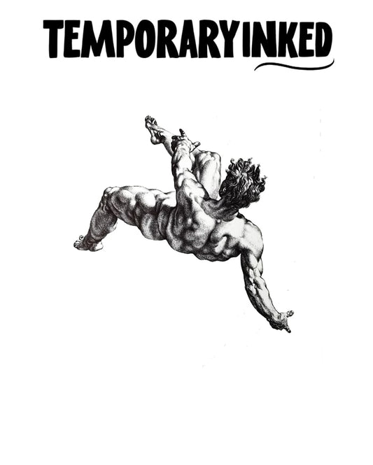 Falling Icarus Large Tattoo