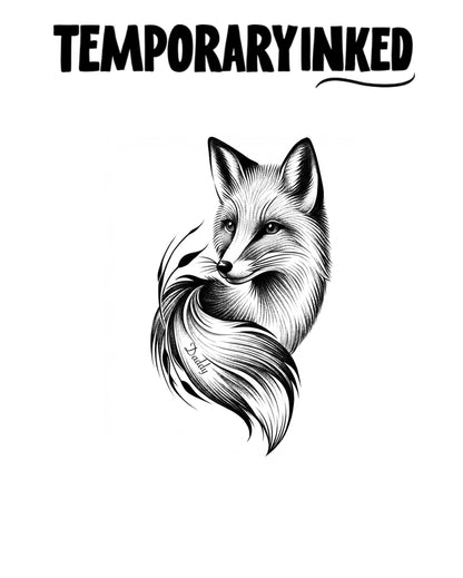 Feathered Tail Fox Daddy Tattoo