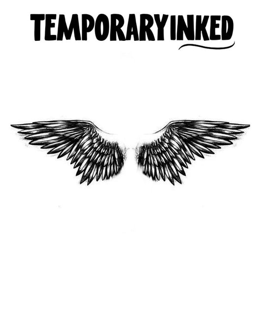 Feathered Wings Tattoo