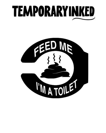 Feed Me Toilet Tattoo