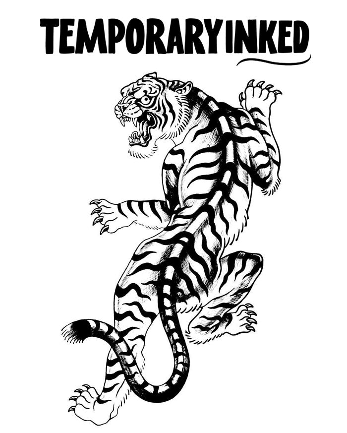 Fierce Stripes Tattoo