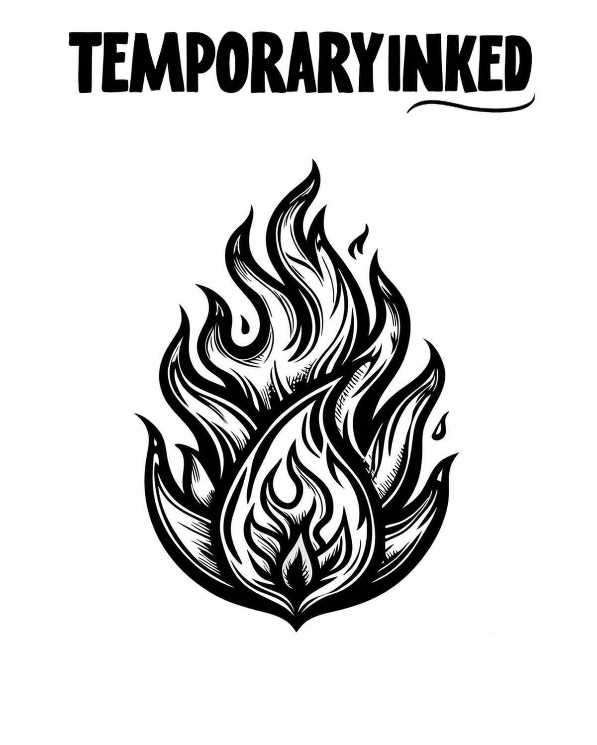 Fire Cluster Tattoo