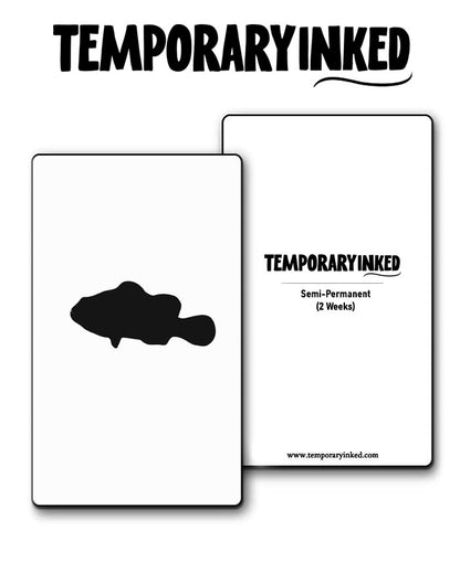 Fish Silhouette Tattoo