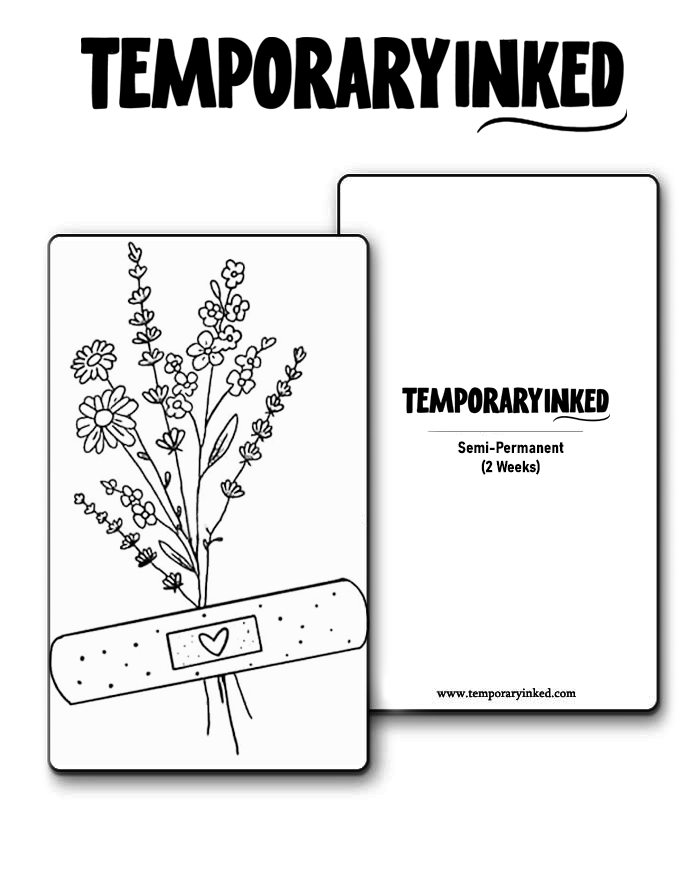 Floral Wounds Tattoo