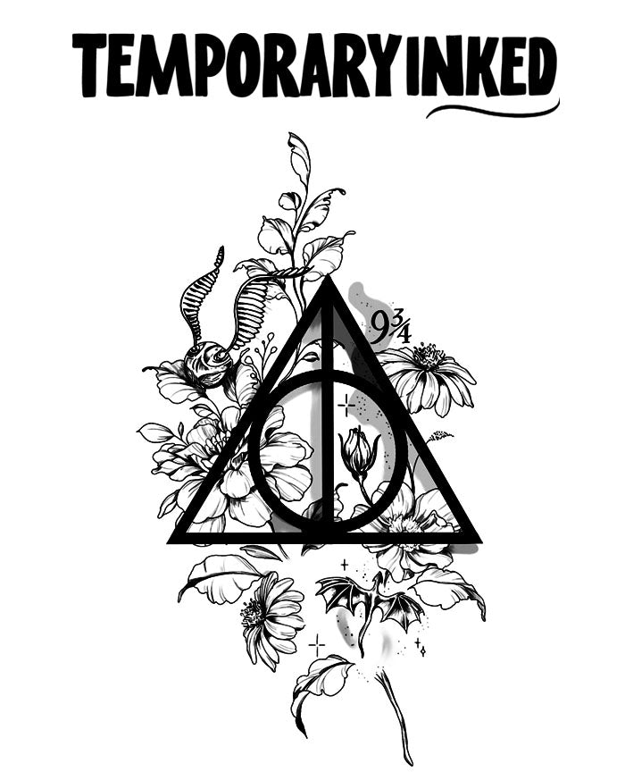 Floral Hollows Tattoo