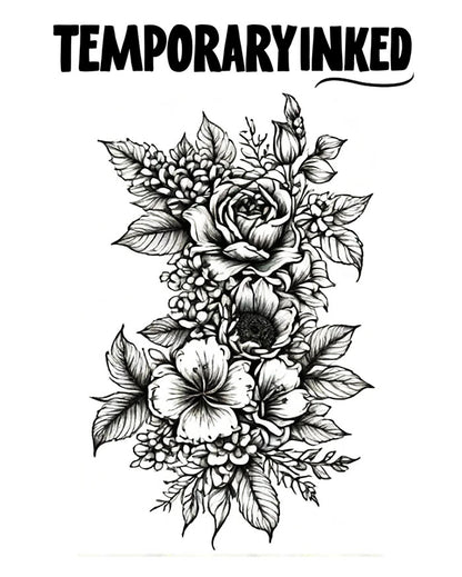 Floral Majesty XL Tattoo
