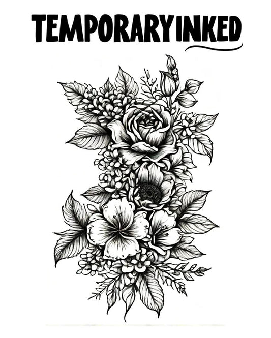 Floral Majesty XL Tattoo